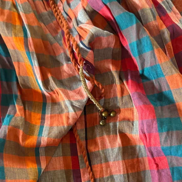 Free People Multicolor Plaid Maxi Dress - Picture 6 of 7
